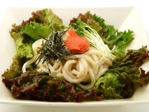 食品OEMと業務用のたれ､ソースの泉万醸造（イヅマン） |クリーミーうどん  明太子のせ