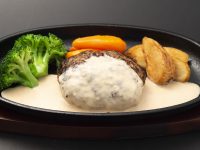 ハンバーグ クリーミーオニオンソース