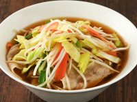 豚肉と野菜のスタミナ醤油ラーメン