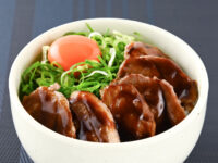 合鴨照りたま丼