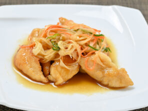 食品OEMと業務用のたれ､ソースの泉万醸造（イヅマン） |ささみの南蛮漬け